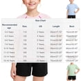 thumbnail image 4 of FRSASU Kids Rash Guard T-Shirt Short Sleeve Crew Neck Kids Youth Quick Dry Summer Tee, 4 of 7
