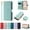 Light green, variant on Luxury Flip Wallet Phone Case for Samsung Galaxy S24 Ultra S24 S24Plus S23 Ultra S23FE S23Plus S22 Ultrs S22Plus S21 Ultra S21Plus S21FE S20 Ultra S20Plus S10 Card Holder Leather Phone Cover Bag