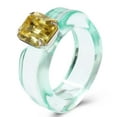 thumbnail image 1 of Anillo de diamantes de color gelatina, dulce y colorido, femenino y lindo, anillo de resina, anillo de diamantes, 1 of 3