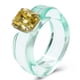 thumbnail image 1 of Anillo de diamantes de color gelatina, dulce y colorido, femenino y lindo, anillo de resina, anillo de diamantes, 1 of 3