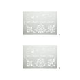 thumbnail image 4 of Ounissouiy Plantillas de capas DIY para niños con flores de vid, plantilla reutilizable, dibujo artístico, pintura, plantillas decorativas, Juguetes de construcción Como se muestra s, 4 of 6