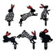 thumbnail image 5 of Yuarrent Estaca de arte acrílica para césped, estaca hueca impermeable con forma de Animal para jardín, decoración de jardín, accesorios Decoración del hogar Parque D, 5 of 6