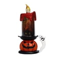 thumbnail image 2 of Velas Electrónicas Led Que Cambian De Color, Velas De Calabaza Con Esqueleto Led, Decoraciones De Halloween Para Fiesta, Baile, Bar Methold HA046054-04, 2 of 6