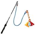 thumbnail image 2 of DOLITY Pole for Dogs Heavy Duty with Fleece Rope Tether Dog Chase Toy for Outside, 2 of 9