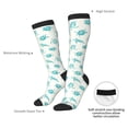 thumbnail image 6 of Fotbe Turtle print Women's Men's Novelty Crew Socks Cotton Socks Knee High Socks for Walking,Running,Nurses,Pregnancy, 6 of 8