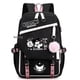 thumbnail image 2 of Melody Kuromi-mochila de Cosplay para hombre y mujer, morral grande con carga USB para ordenador portátil, mochila escolar de viaje para ocio gym unisex, 2 of 2