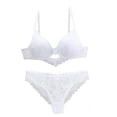 thumbnail image 2 of Hrsba Womens Summer Bra,Plus Size Bra for Womens,Woman's Printing Gathered Together Large Size Daily Bra Underwear No Rims, 2 of 3
