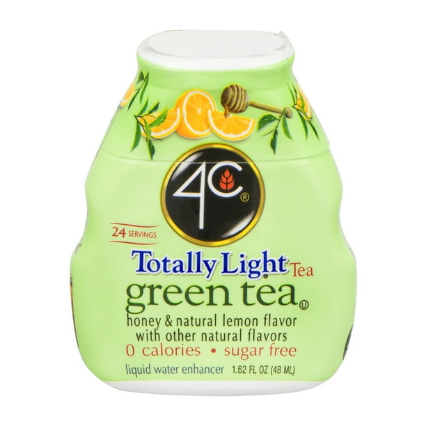 4C Totally Light Drink Mix, Green Tea, 1.62 Fl Oz, 1 Count Walmart