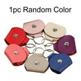 thumbnail image 1 of Leather Guitar Picks Holder Bag Plectrums Case Random Color Keychain Accessories, 1 of 8