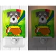 thumbnail image 2 of Schnauzer St. Patrick's Day Ceramic Night Light, 2 of 2