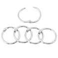 thumbnail image 2 of Herwey Split Key Ring, 20PCS Metal Hinged Ring Book Binder Split Key Rings Album Scrapbook Loose Leaf Clip, 2 of 5