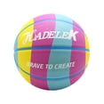 thumbnail image 1 of Kid Rubber Basketball Size 5 / 7 Primary School Outdoor Training Game New H8 I5N1, 1 of 8