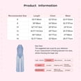 thumbnail image 7 of TiaoBug Kids Girls Shiny Rhinestone Sleeveless Wide Leg Pants Romper Overlay Tulle Jumpsuit Dance Unitard Dusty Blue 16, 7 of 7