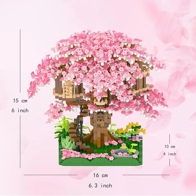 2028Pcs Japanese Flower House Building kit for Adults Bonsai 2028Pcs Japanese Flower House Building kit for Adults Bonsai