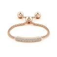 thumbnail image 2 of ANGARA Natural 0.07 Ct. Diamond Stackable Ring in 14K Rose Gold for Women (Ring Size: 10.5), 2 of 9