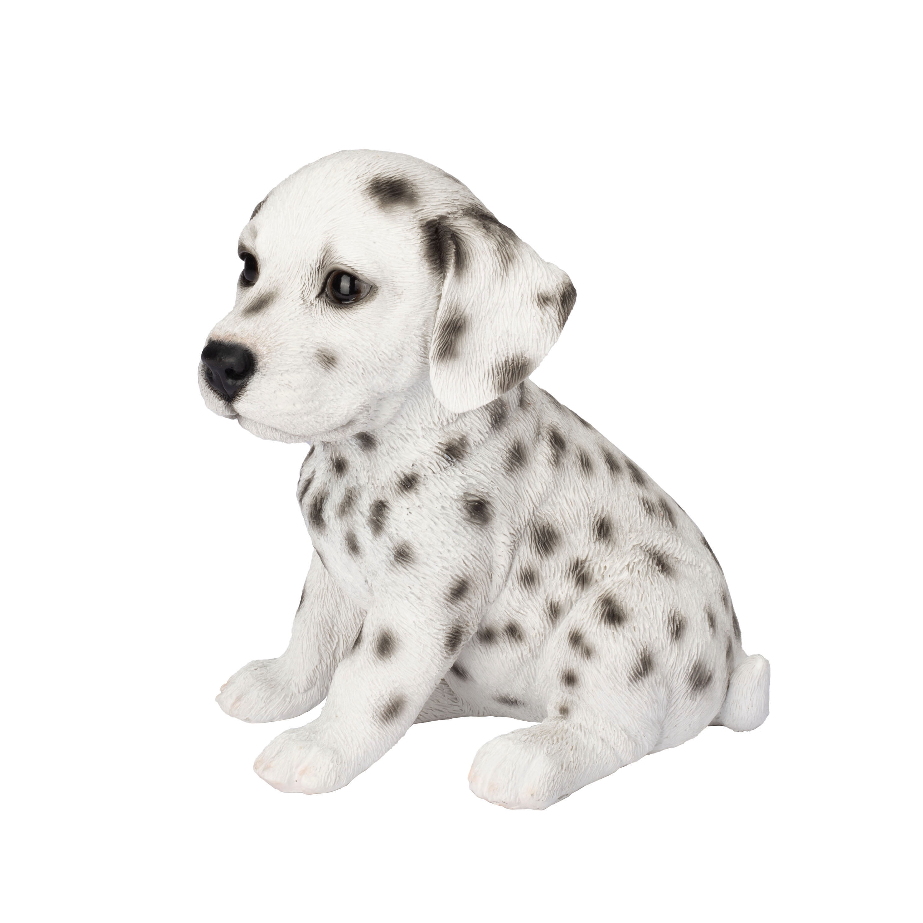 SOREAL White Dalmation Decorative Puppy Figurine for Home & Garden Décor, Handpainted Polyresin Dog Statue, Realistic Design | Gift for Dog Lovers | Weather-Resistant Indoor/Outdoor Decor