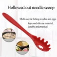 thumbnail image 3 of 2PCS Spaghetti Cuillère Pâtes Serveur Spaghetti Portable Serveur Durable de Qualité Alimentaire Cuillère à Pâtes Serveur pour les Nouilles, Spaghetti Passoire & Serveur Cuillère, 3 of 5