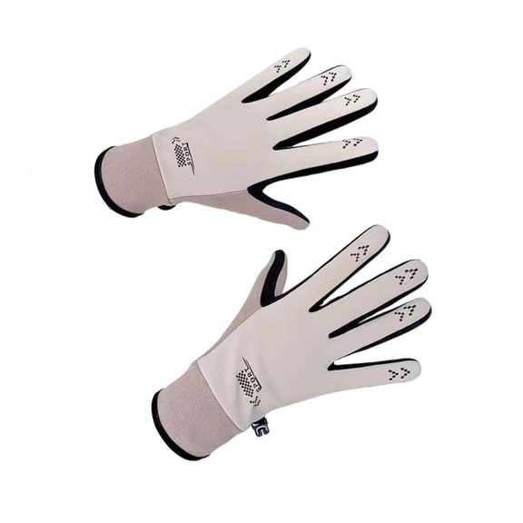 HAOTAGS Women Fall Winter Gloves – Fleece-Lined Thick Warm Touchscreen Gloves for Driving Cycling Skiing