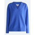 thumbnail image 5 of Free Assembly Women's Deep V-Neck Sweater with Long Sleeves, Midweight, Sizes XS-XXL, 5 of 5