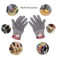 thumbnail image 6 of HOMEIORA Cutting Gloves, 2 Pairs of Cut Resistant Gloves Food Grade, Cut Resistant Gloves for Kitchen, Oyster Shucking, Fish Fillet Processing, Carving Wood and Gardening - L, Light Orange, 6 of 6