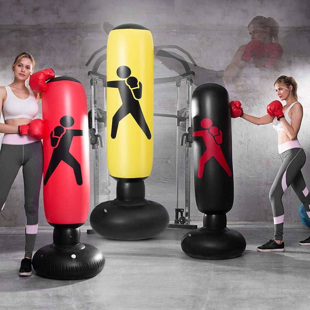 Yajisi 5.2‑ft Inflatable PVC Boxing Bag – Lightweight, Durable, Water‑Inflated Punching Target for Indoor & Outdoor Training