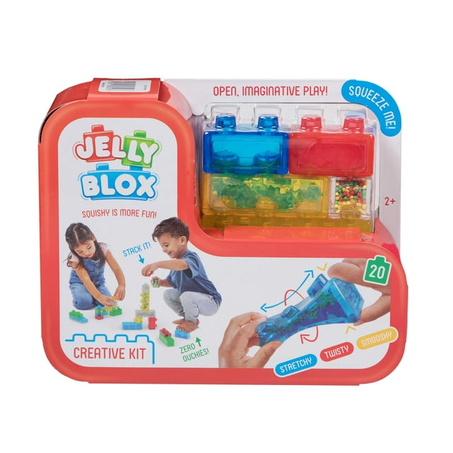 Kit creativo de bloques Building Blocks Goliath Jelly Blox, 20 bloques