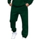 thumbnail image 2 of Pantalones largos para hombre, lisos, a la moda, informales, con bolsillos, cintura elástica, pantalones largos, pantalones deportivos, pantalones de poliéster para hombre., 2 of 5