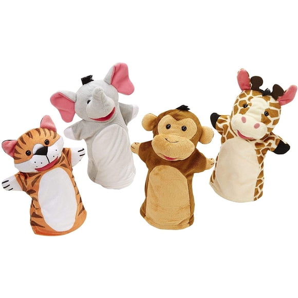 Marionetas de mano con temática de amigos del zoológico de Melissa y Doug de más de 3 años Melissa & Doug NA