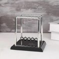 thumbnail image 2 of Steel Ball Newton's Cradle Physics Science Pendulum Desktop Toy Stress Relief Gift Home Decor, 2 of 3