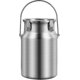 thumbnail image 1 of Heavy Duty 3L Stainless Steel Milk Transport Jug with Sealed Lid & Handle, Multi-Purpose Container for Liquid and Solid Storage, 1 of 4