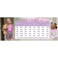 thumbnail image 2 of Arshiner Girls Summer Outfits Ruffle Sleeve Tops and Paperbag Waist Shorts with Pockets Kids Clothing Set, 2 of 6