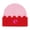 C, variant on Melody Scallop Embroidered Knit Beanie Hat, Pink, Q