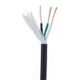 thumbnail image 2 of B&P Lamp® Black Color, 18/3 Svt, Pvc Lamp Cord, 3-Wire, 250 Ft. Spool, 2 of 5