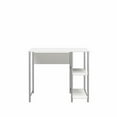 Mainstays Metal Student Computer Desk, White