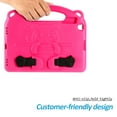 thumbnail image 5 of Kids Case for Samsung Galaxy Tab A 10.1-inch SM-T510 T515 T517 (2019 Release), EVA Foam Lightweight Shockproof Handle Stand Case Friendly Kids Case for Samsung Galaxy Tab A 10.1 2019 Tablet, ROSE, 5 of 7