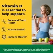 Nature Made Vitamin D3 2000 IU (50 mcg) Vitamin D Dietary Supplement, 220 Tablets