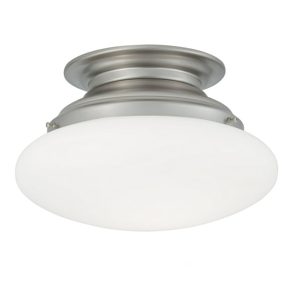 Norwell Lighting - Clayton - 2 Light Flush Mount-7 Inches Tall and 12 Inches