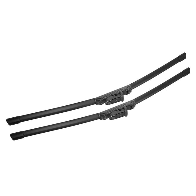 Unique Bargains 2pcs 22'+22' Silicone Front Windshield Wiper Blade for Chevrolet Silverado 14-17 Top-Lock / Push Button