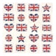 thumbnail image 1 of 60x tatuajes etiqueta de embalaje impermeable para accesorios de disfraces, 1 of 8