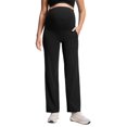 thumbnail image 1 of Pantalones CRZ YOGA Butterluxe Premamá Pierna Ancha Negro M, 1 of 6