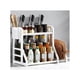 thumbnail image 3 of Soporte Para Cuchillos Multifuncional, Estante De Esquina Móvil, Estante Para Especias De Doble Capa, Estante De Almacenamiento De Cocina Conveniente Y Ordenado Para Una Fácil, 3 of 8