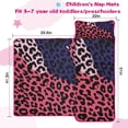 thumbnail image 5 of Pink and Black Of Leopard Print Toddler Nap Mats for Kids Preschool,Sleeping Mat Bag or Kids,Toddler Sleeping Bag,Toddler Nap Mat or Daycare, 5 of 6