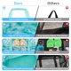 thumbnail image 3 of Bolsa de Playa KABAQOO de Malla Extra Grande Impermeable con 9 Bolsillos, 3 of 7