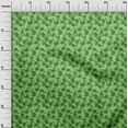 thumbnail image 3 of oneOone Velvet Green Fabric Watercolor Sewing Craft Projects Fabric Prints By Yard 58 Inch Wide, 3 of 4