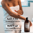 thumbnail image 4 of Just Nutritive Sunless Self Tanner, Deep Bronze, Hydrates, Vegan, Cellulite, 8 fl oz, 4 of 12