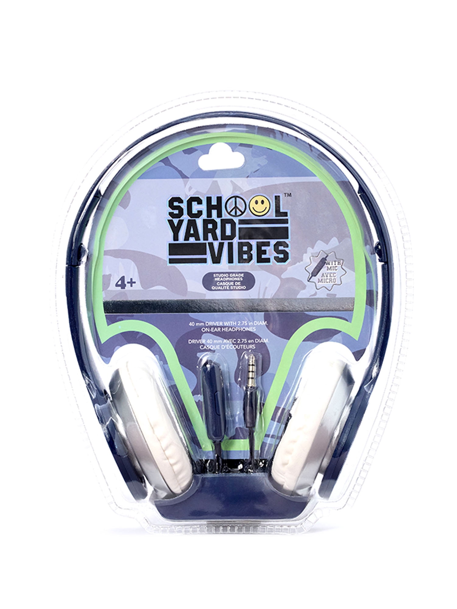 Schoolyard Vibes 17" 3 Piece Backpack Set with Headphones and Kids Lunch Box