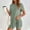 Green, variant on Zorckvet Womens Crewneck Pajamas Soft Loungewear Cotton Short Sleeve Set Cozy Casual Pajamas Set for Women