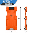 thumbnail image 3 of 36"L X18"W Low Rolling Mechanics Car Creeper Crawler Board Under Car Tool Garage, 3 of 10