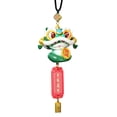 thumbnail image 2 of Resin Year Of The Snake Blessing Mascot Pendant Car Decoration New Year Present, 2 of 6