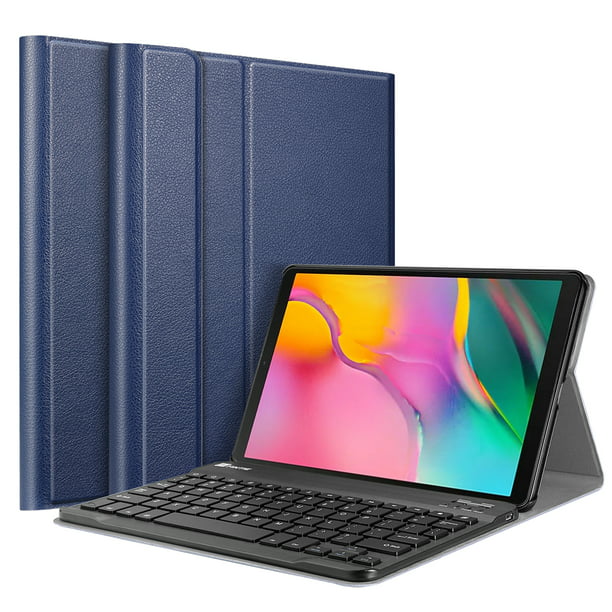 Fintie Keyboard Case for Samsung Galaxy Tab A SM-T510 - Lightweight Cover w/ Removable Navy - Walmart.com